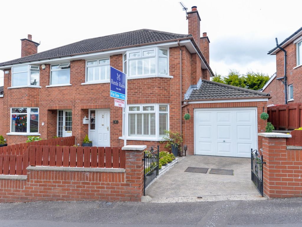 3 bed semi-detached house for sale in glenview gardens, belfast bt5