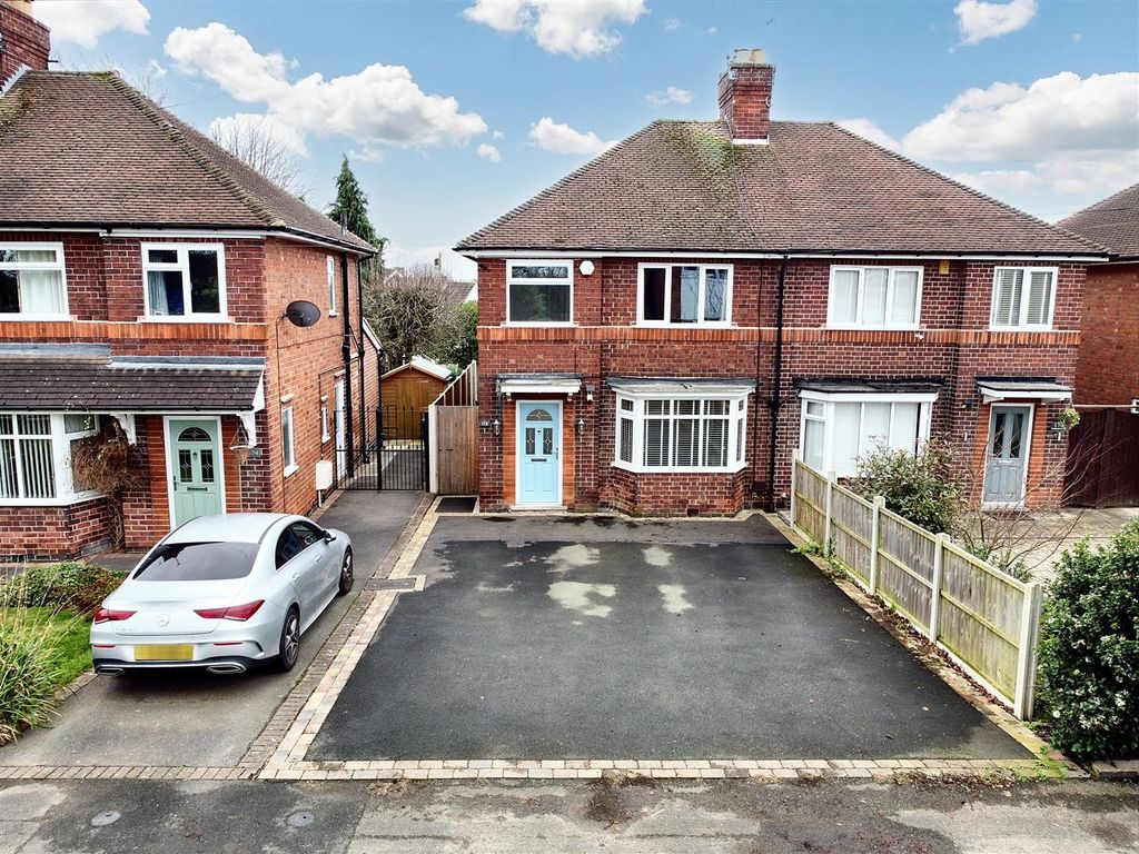 3 bed semidetached house for sale in Longmoor Lane, Breaston, Derby