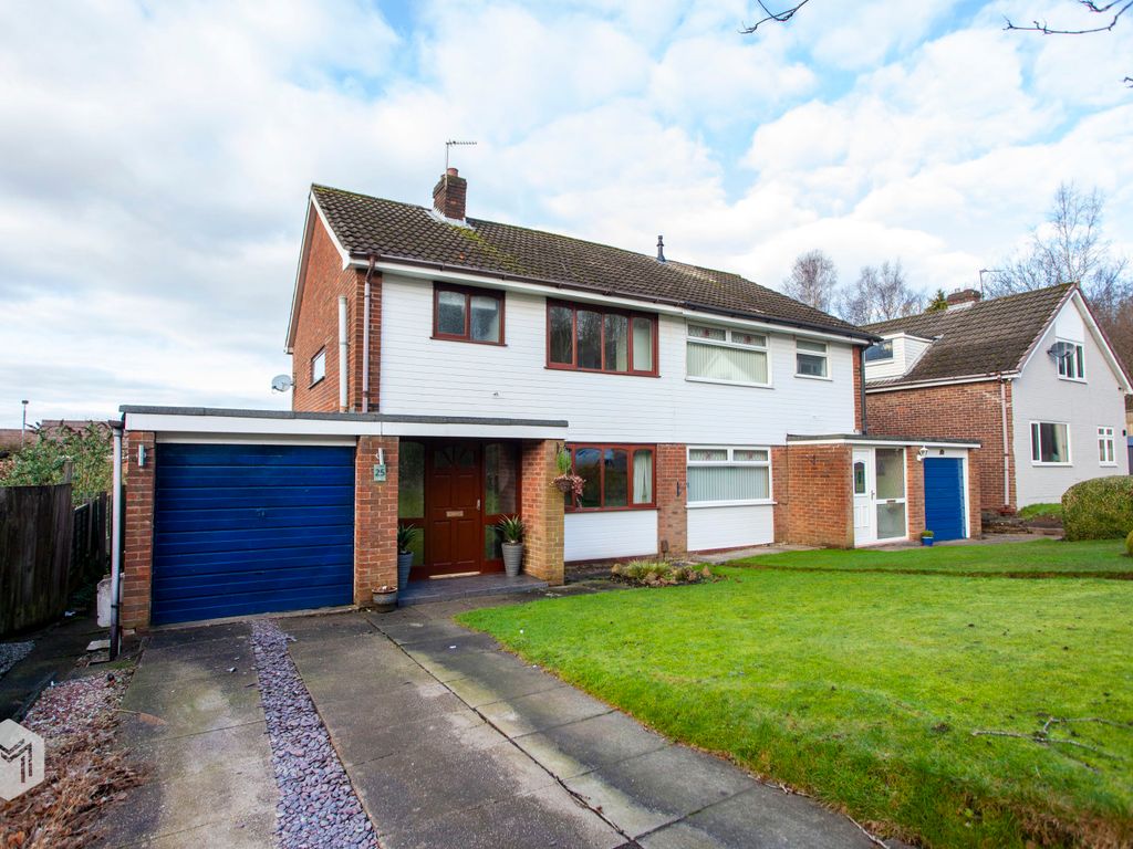 3 bed semidetached house for sale in Malvern Close, Horwich, Bolton