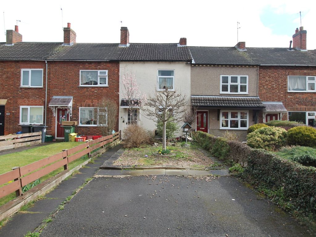 2 bed terraced house for sale in Central Road, Hugglescote, Coalville