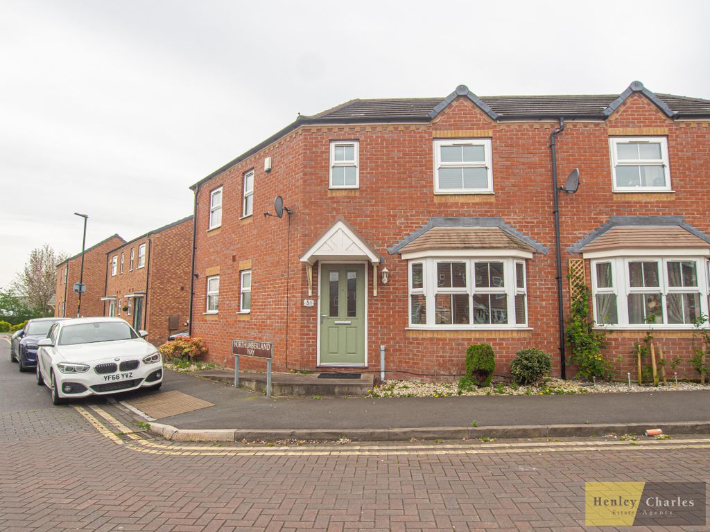 3 bed semidetached house to rent in Northumberland Way, Walsall WS2, £