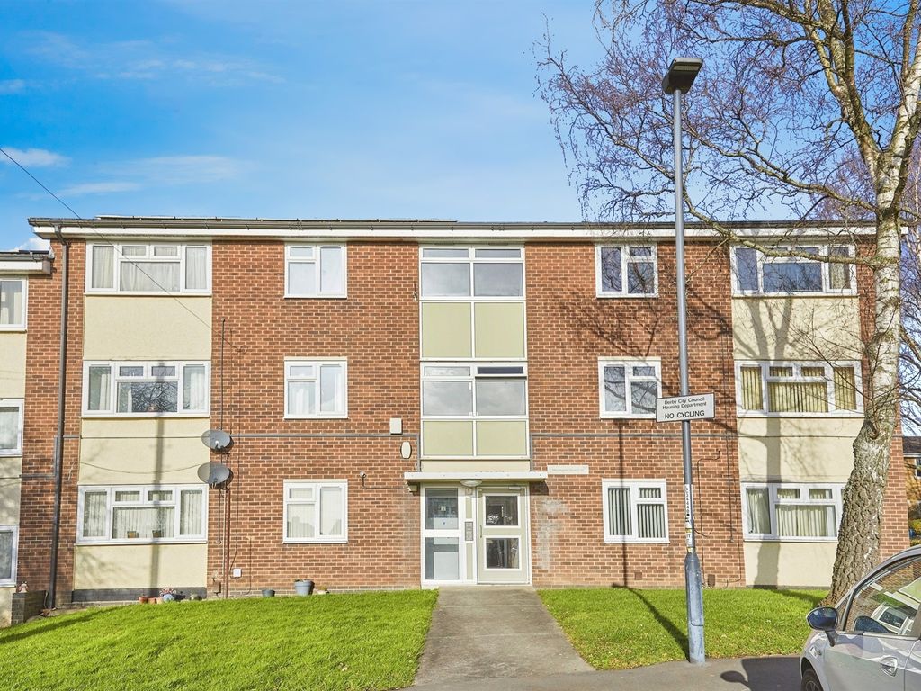 1 bed flat for sale in Morningside Close, Shelton Lock, Derby DE24, £