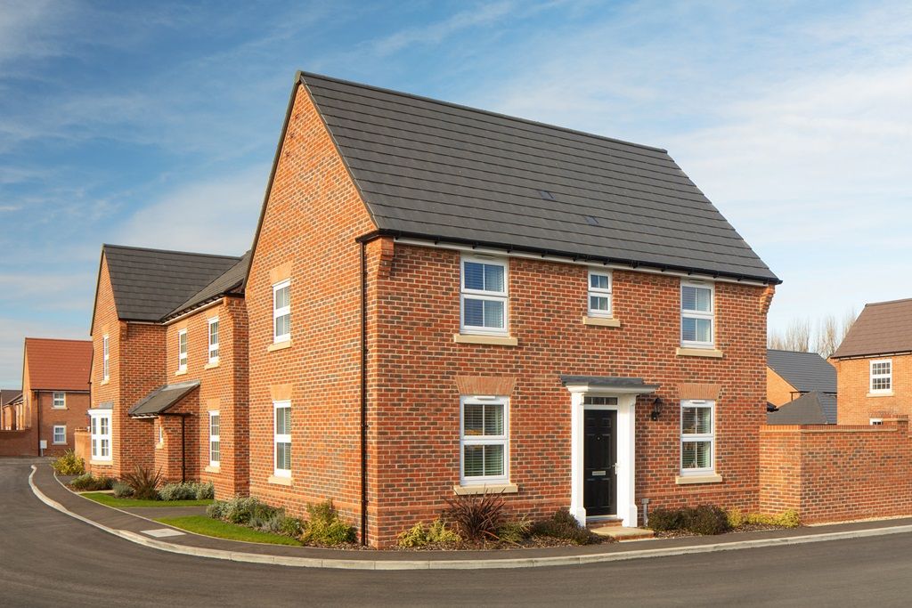 New home, 3 bed detached house for sale in "Hadley" at Biggin Lane
