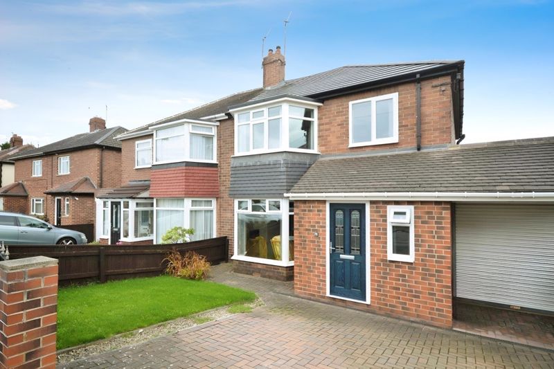 3 bed semidetached house for sale in Granville Drive, Forest Hall
