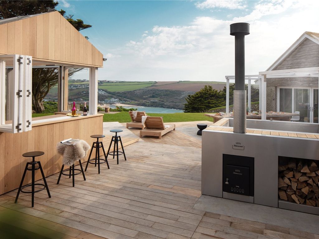 5 bed detached house for sale in Trenance, Mawgan Porth, Newquay