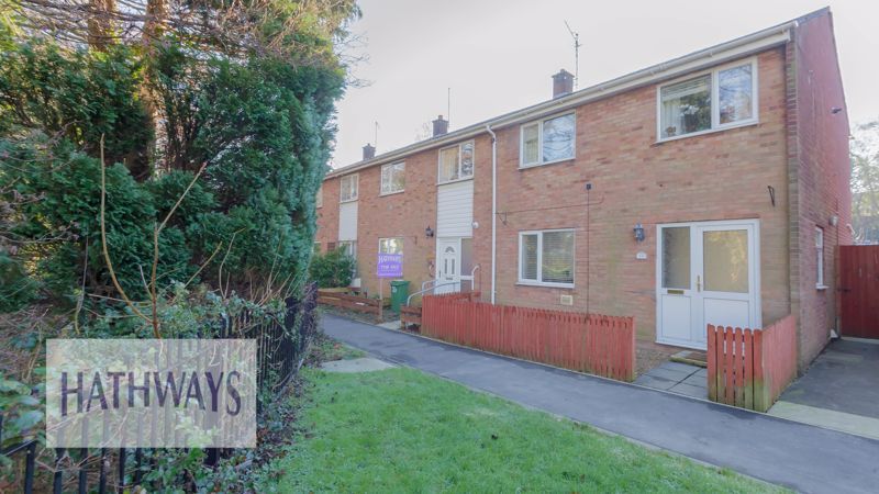 3 bed terraced house for sale in trellech close, cwmbran np44