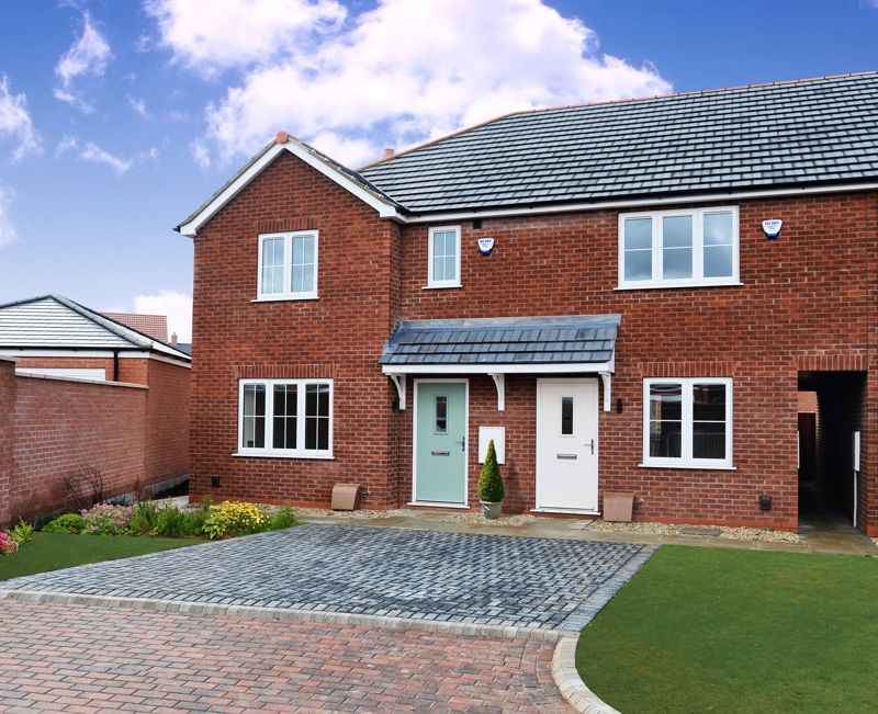 New home, 3 bed end terrace house for sale in The Agate, Langton Rise