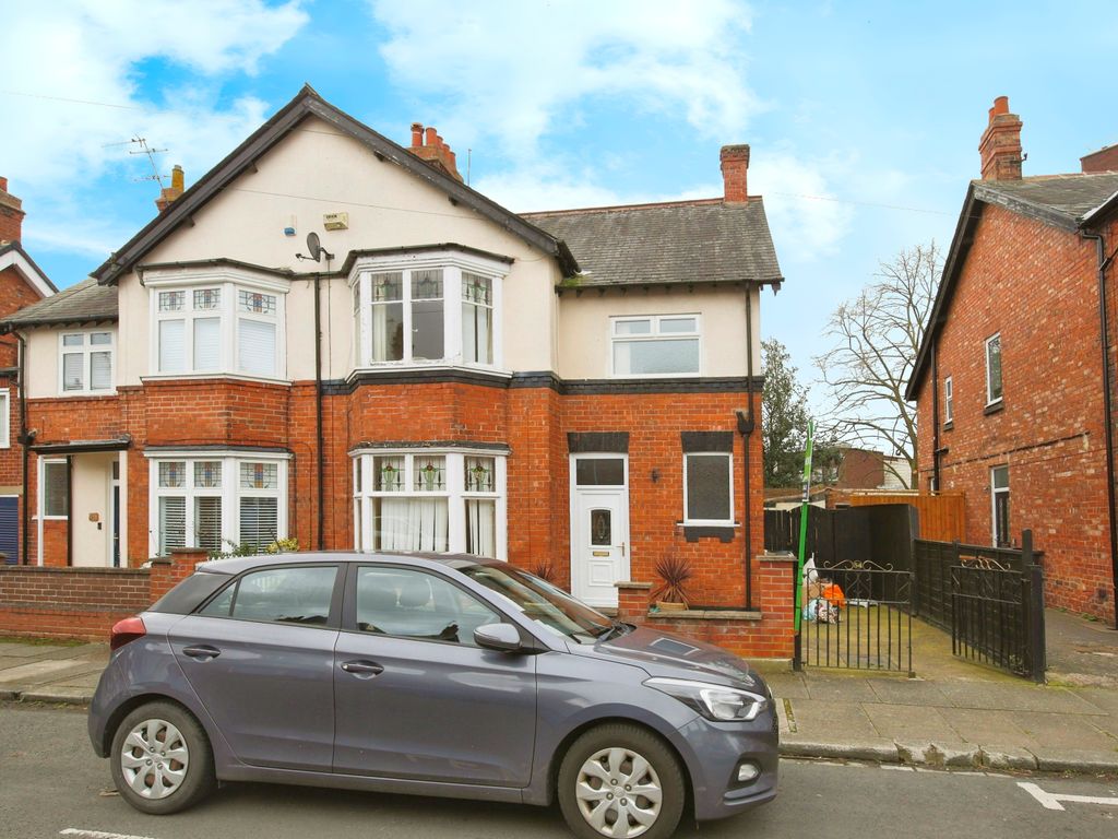 3 bed semidetached house for sale in West Crescent, Darlington, Durham DL3, £180,000 Zoopla