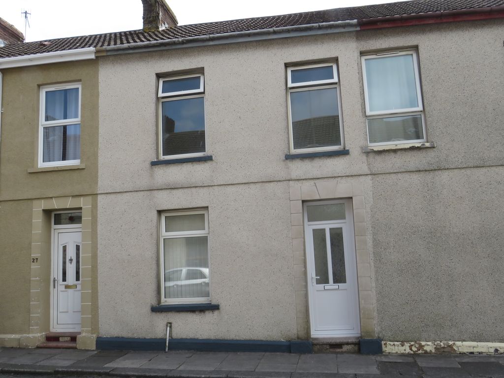 3 bed terraced house for sale in Russell Street, Llanelli SA15, £