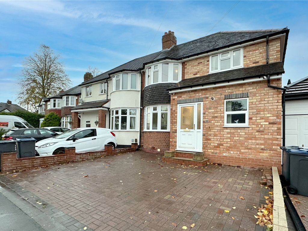 5 bed semidetached house for sale in Wensley Road, Birmingham, West