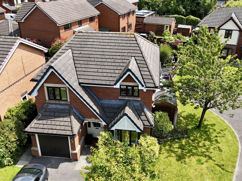 4 bed detached house for sale in Janes Meadow, Tarleton, Preston PR4, £