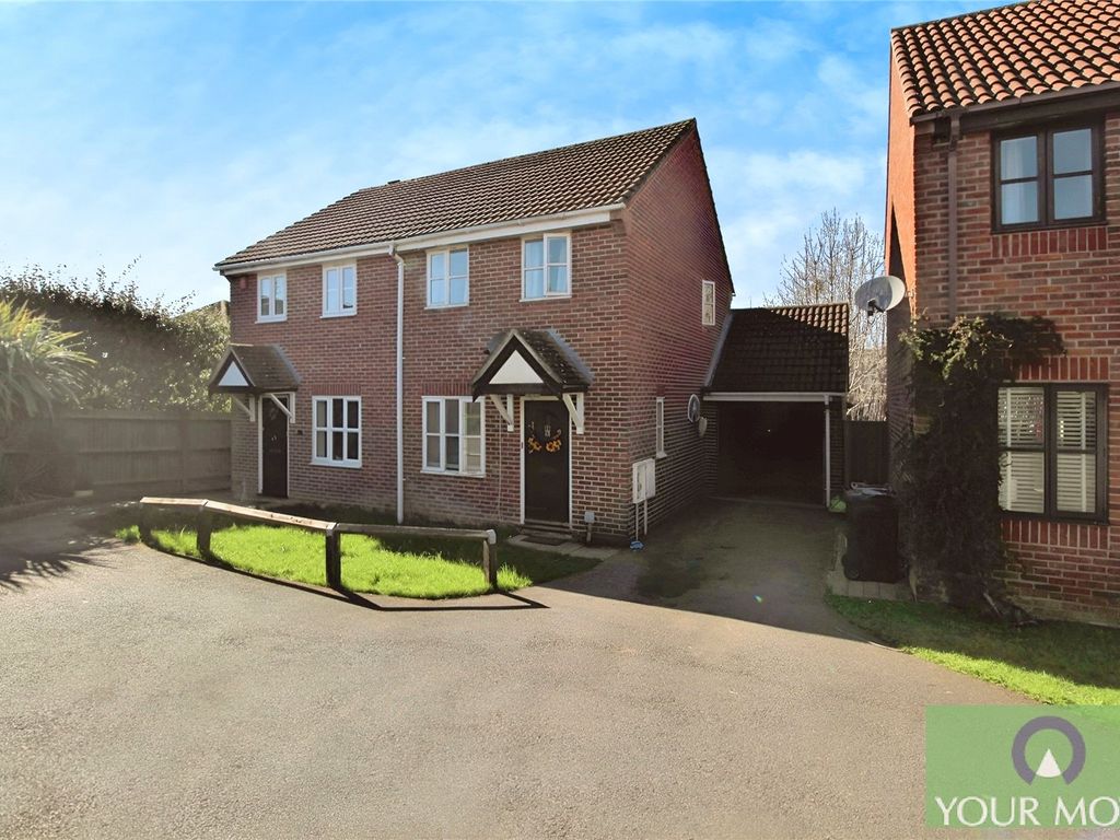 2 bed semidetached house to rent in Wyndham Way, Ashford, Kent TN25, £