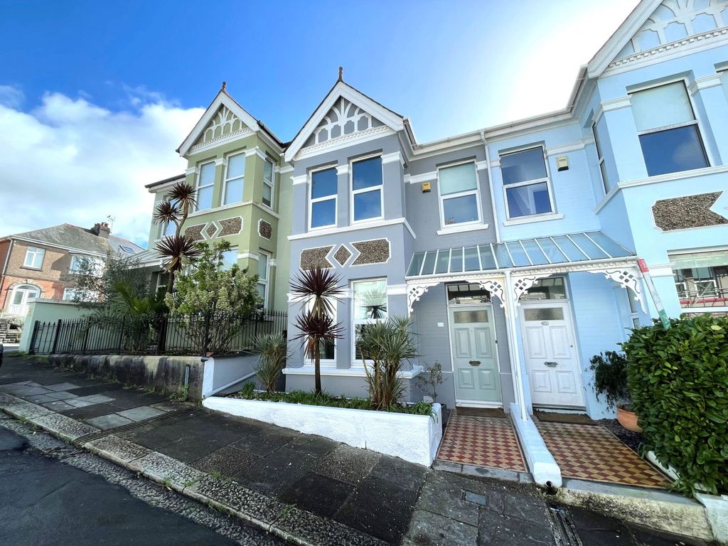 3 bed terraced house for sale in Wembury Park Road, Peverell, Plymouth