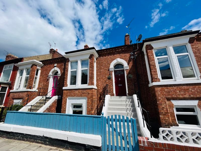 3 bed terraced house for sale in Victoria Terrace, Whitley Bay NE26