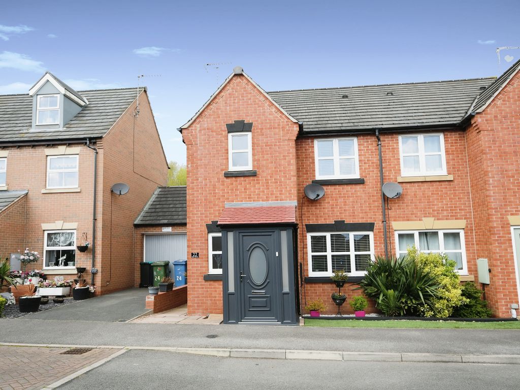 3 bed semidetached house for sale in East Street, Warsop Vale