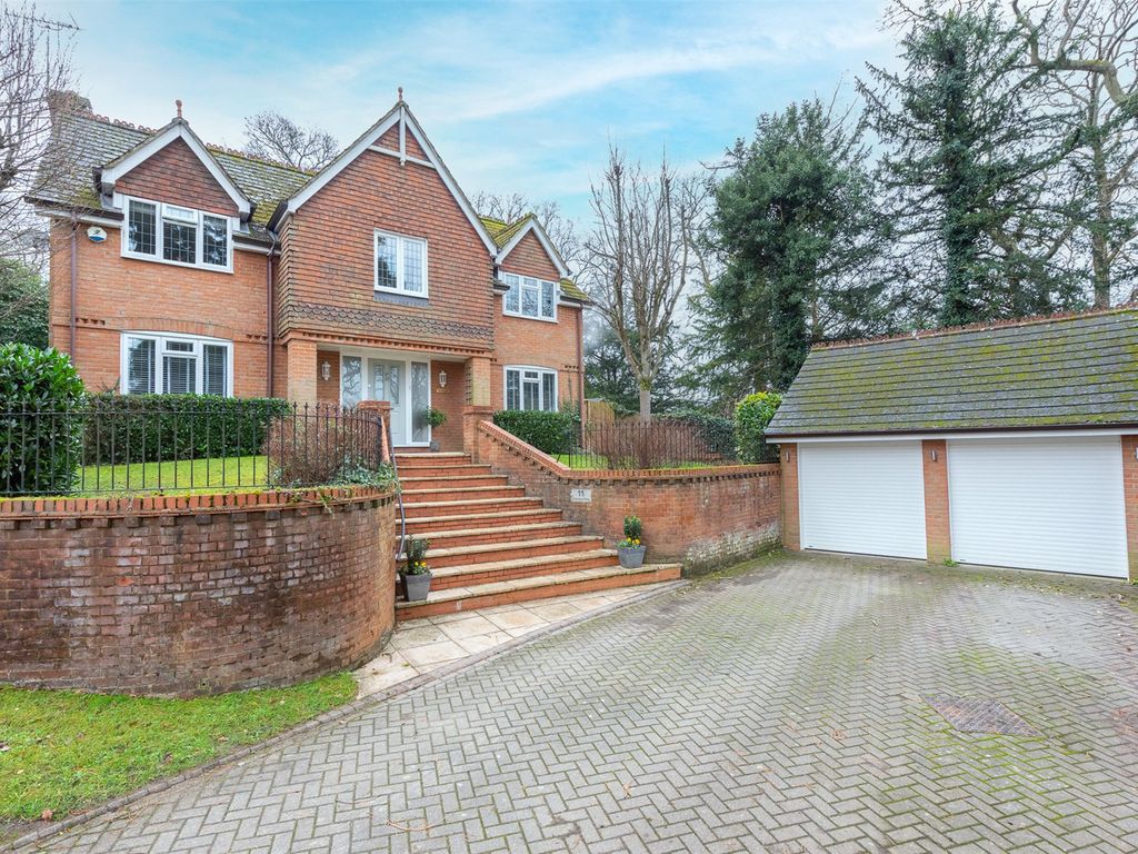 5 bed detached house for sale in Portsmouth Road, Camberley GU15, £