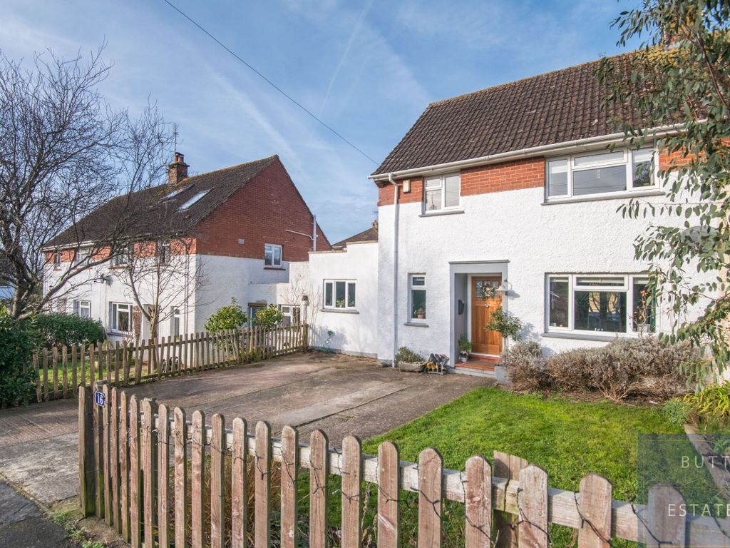 3 bed semidetached house for sale in Hamilton Road, Topsham, Exeter