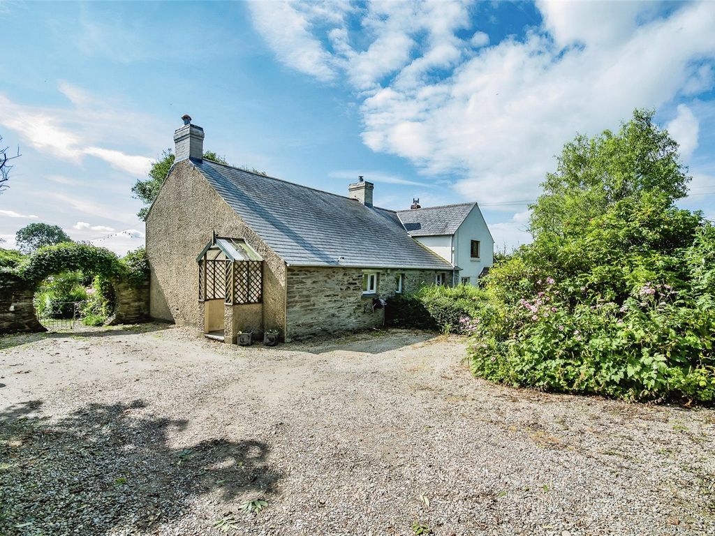 4 bed detached house for sale in Blaenffos, Boncath, Pembrokeshire SA37