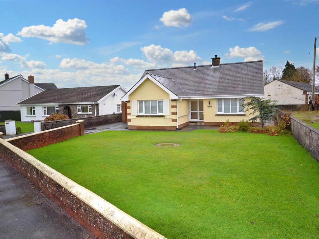 2 bed detached bungalow for sale in Trevaughan, Whitland SA34, £325,000