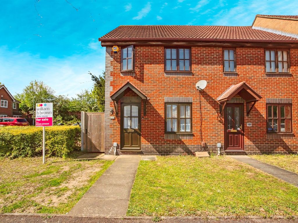 2 bed end terrace house for sale in Gilbert Road, Chafford Hundred, Grays RM16, £375,000 Zoopla