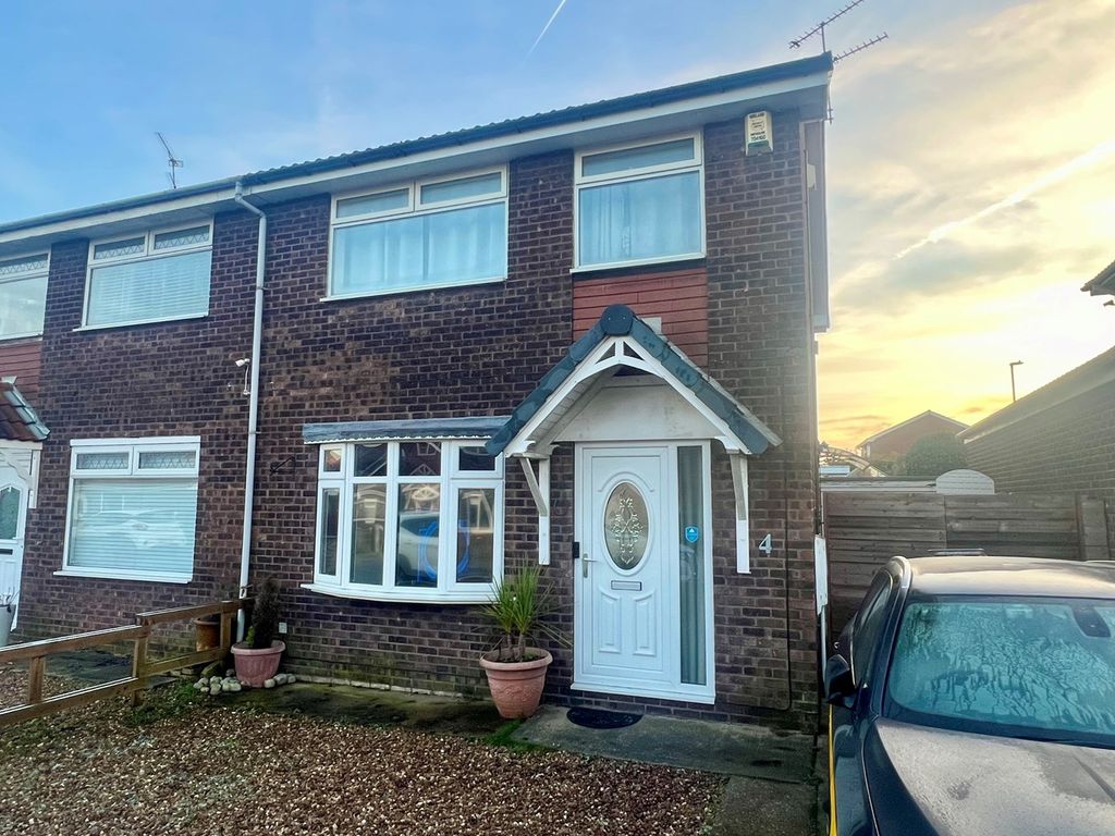 3 bed semidetached house for sale in Welland Close, Worksop S81, £