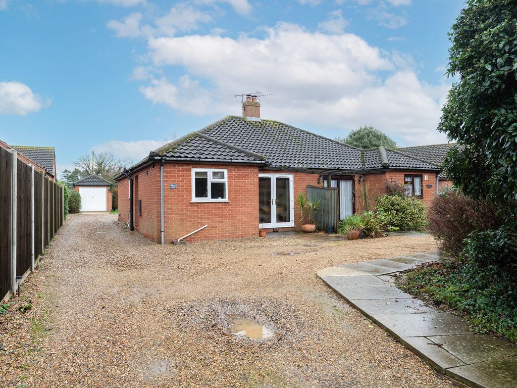 2 bed semi-detached bungalow for sale in Station Road, Potter Heigham ...