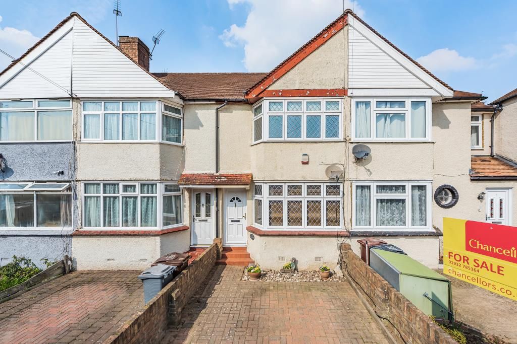 2 bed terraced house for sale in feltham, greater london tw13