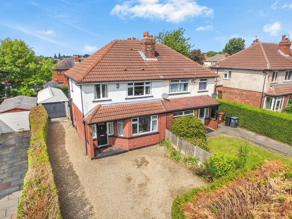 3 bed semidetached house for sale in Talbot Road, Roundhay, Leeds LS8