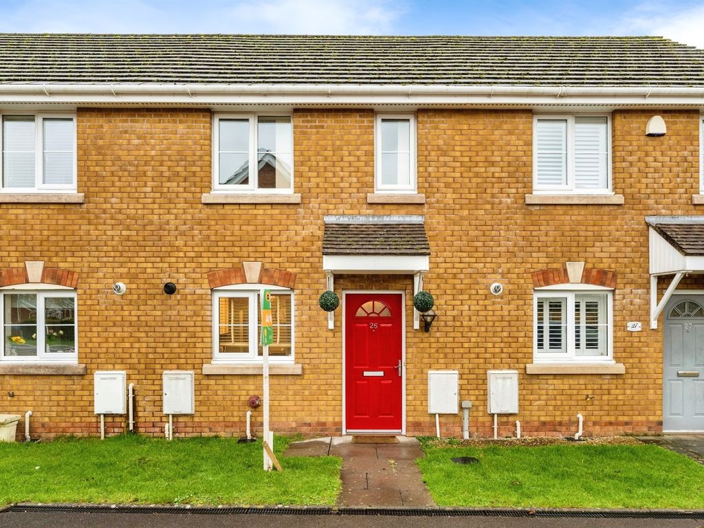 2 bed terraced house for sale in Cwrt Pant Yr Awel, Lewistown, Bridgend