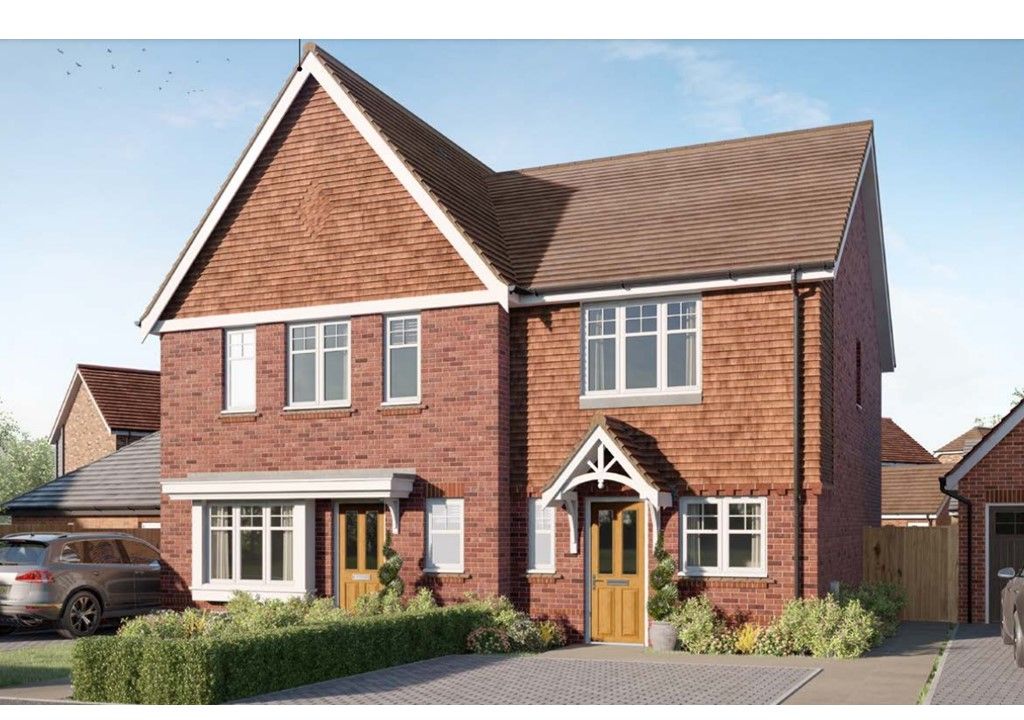New home, 3 bed semidetached house for sale in Hareshill, Crookham Village, Fleet, London GU51