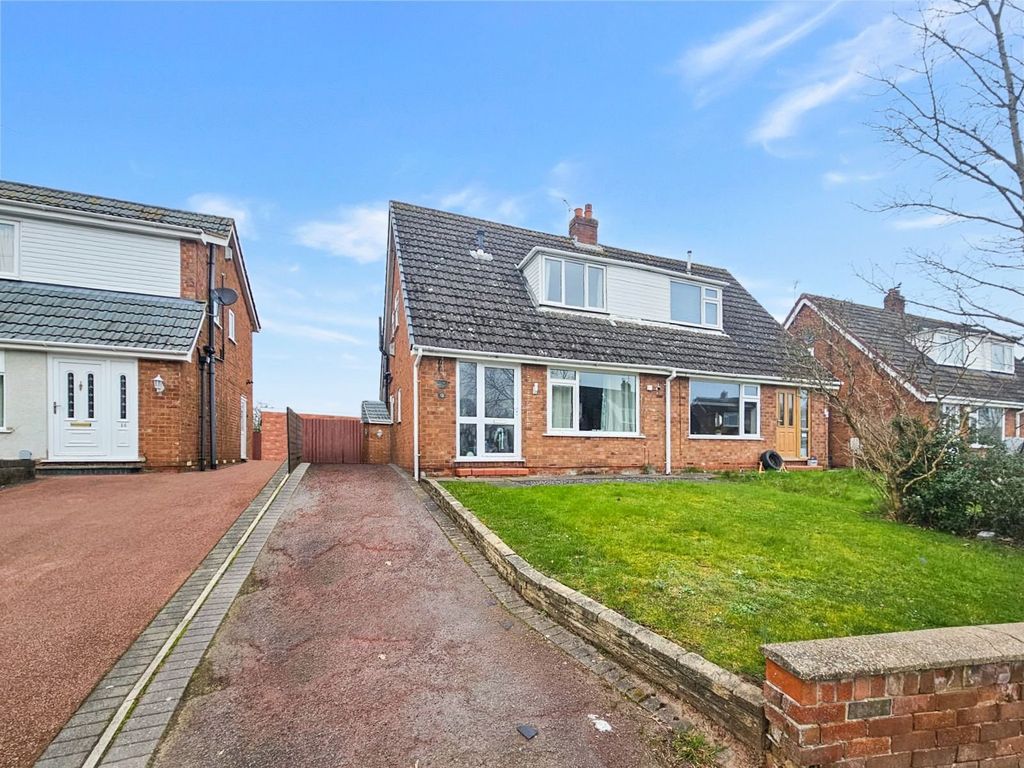 2 bed semidetached house for sale in Sandyhill Road, Winsford CW7, £