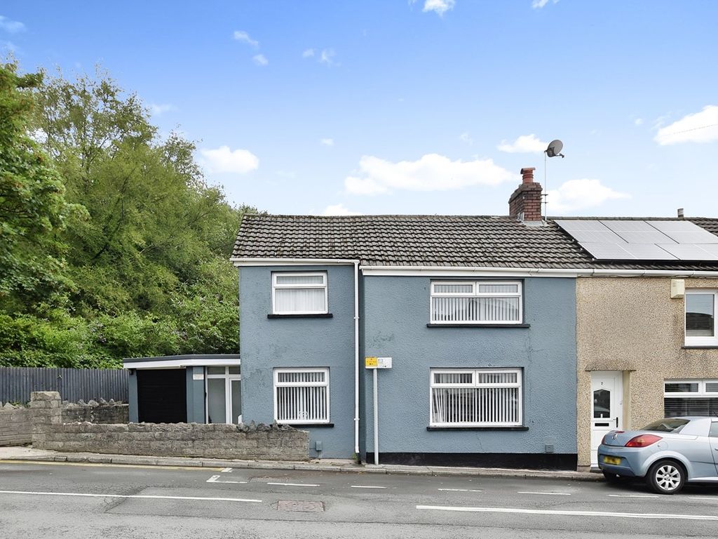 3 bed end terrace house for sale in Drummau Road, Skewen, Neath SA10, £