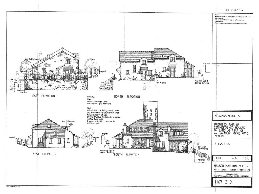 Land To The Rear Of, 42-46 Milnthorpe Road, Kendal, Cumbria LA9  