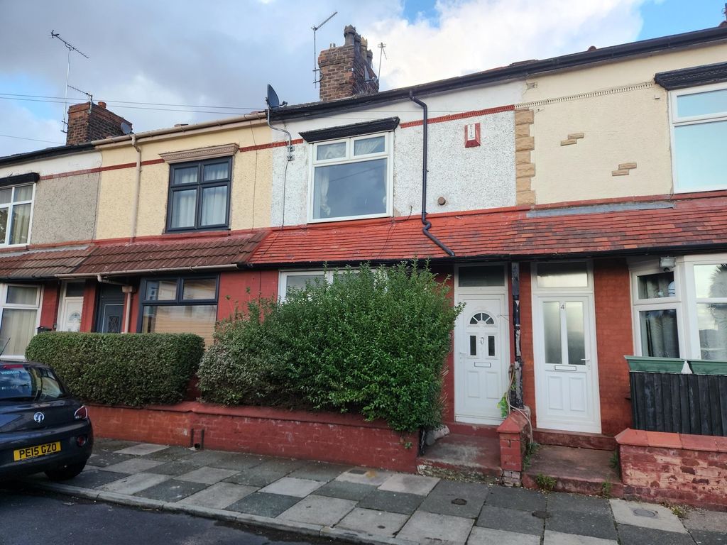 2 bed terraced house for sale in Chester Street, Wallasey CH44, £70,000