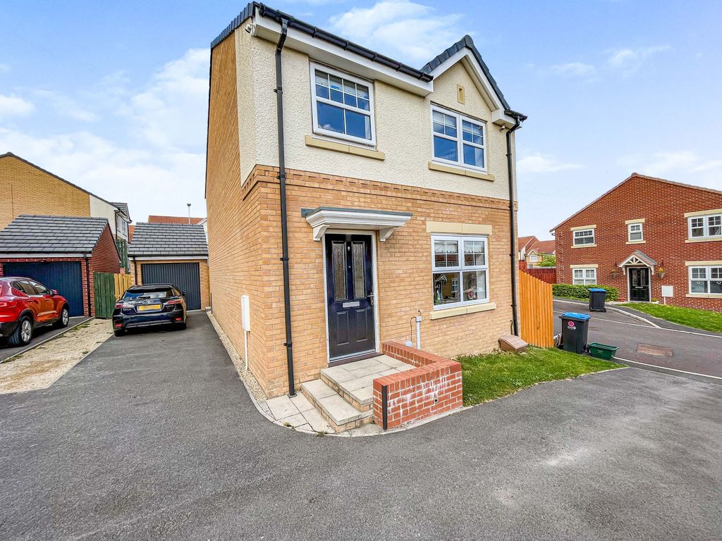 4 bed detached house for sale in Rosewood Walk, Broom Lane, Ushaw Moor, Durham DH7, £230,000