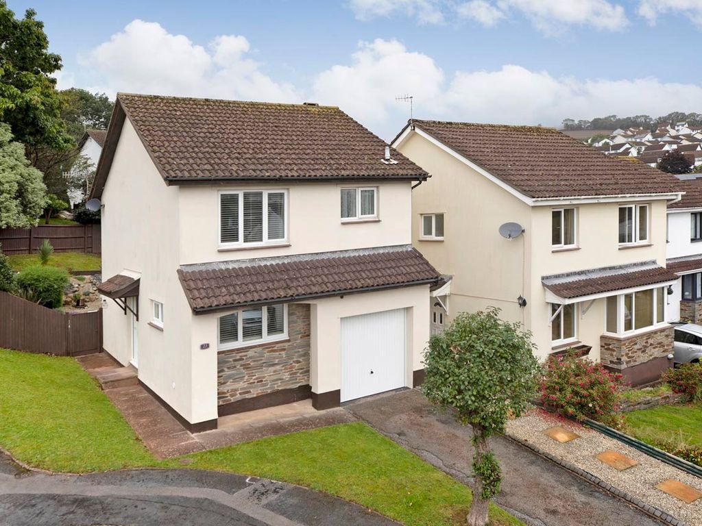 3 bed detached house for sale in Moor View Drive, Teignmouth TQ14, £