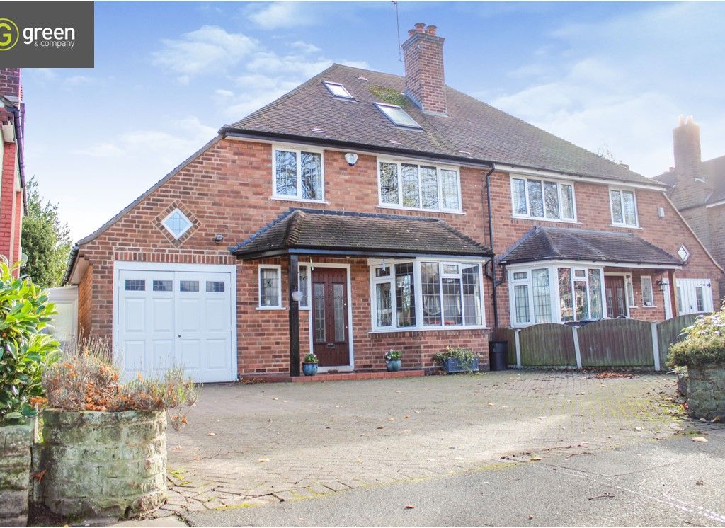 4 bed semidetached house for sale in The Boulevard, Sutton Coldfield