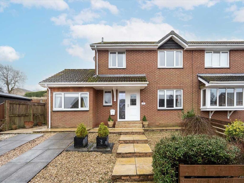 3 bed semidetached house for sale in Easton Drive, Shieldhill, Falkirk
