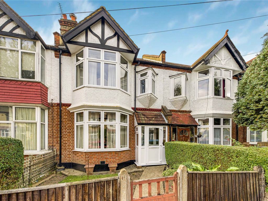 3 bed terraced house for sale in Albany Road, New Malden KT3, £655,000