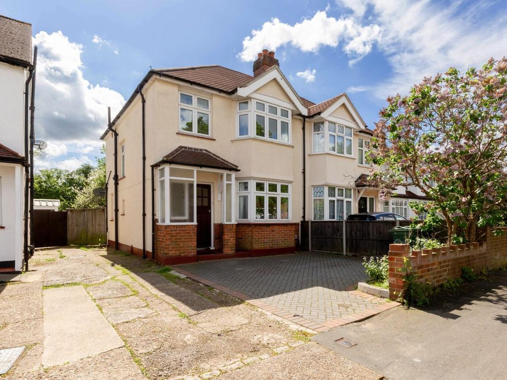 3 bed semidetached house for sale in Road, West Ewell, Epsom