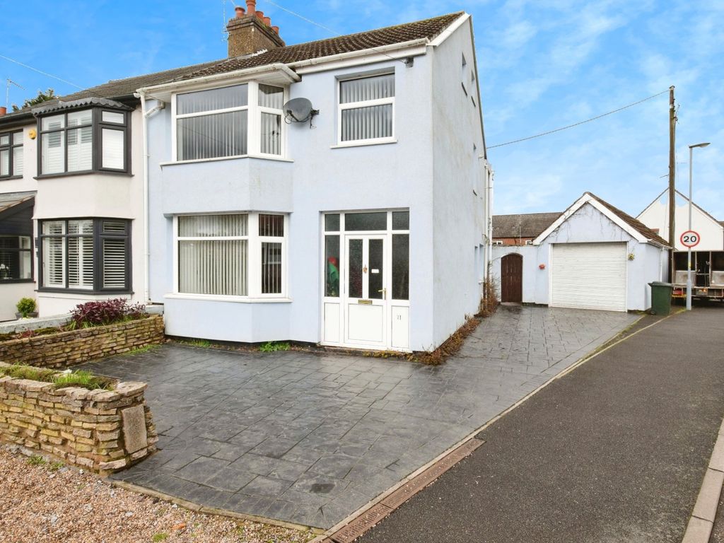 3 bed semidetached house for sale in Brinklow Road, Binley, Coventry