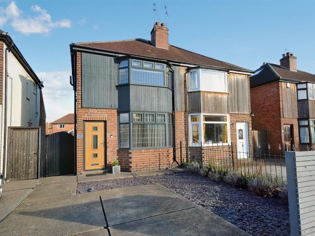 2 bed semidetached house for sale in Carrfield Avenue, Toton, Beeston