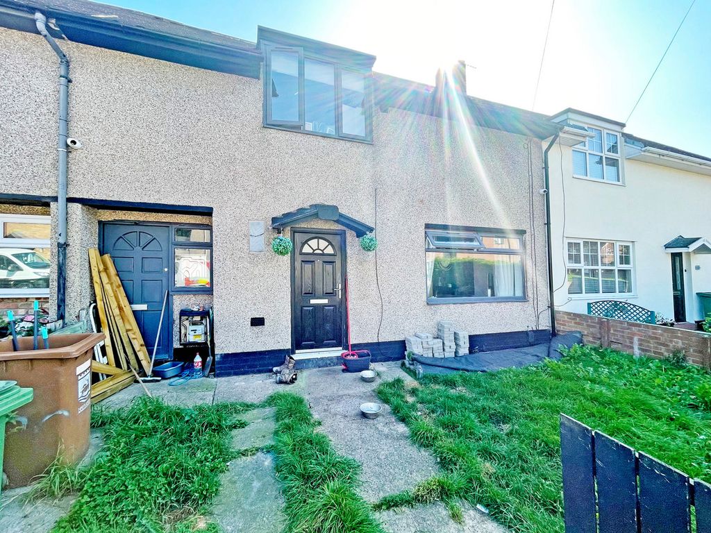 2 bed terraced house for sale in Forfar Road, Hartlepool TS25, £80,000