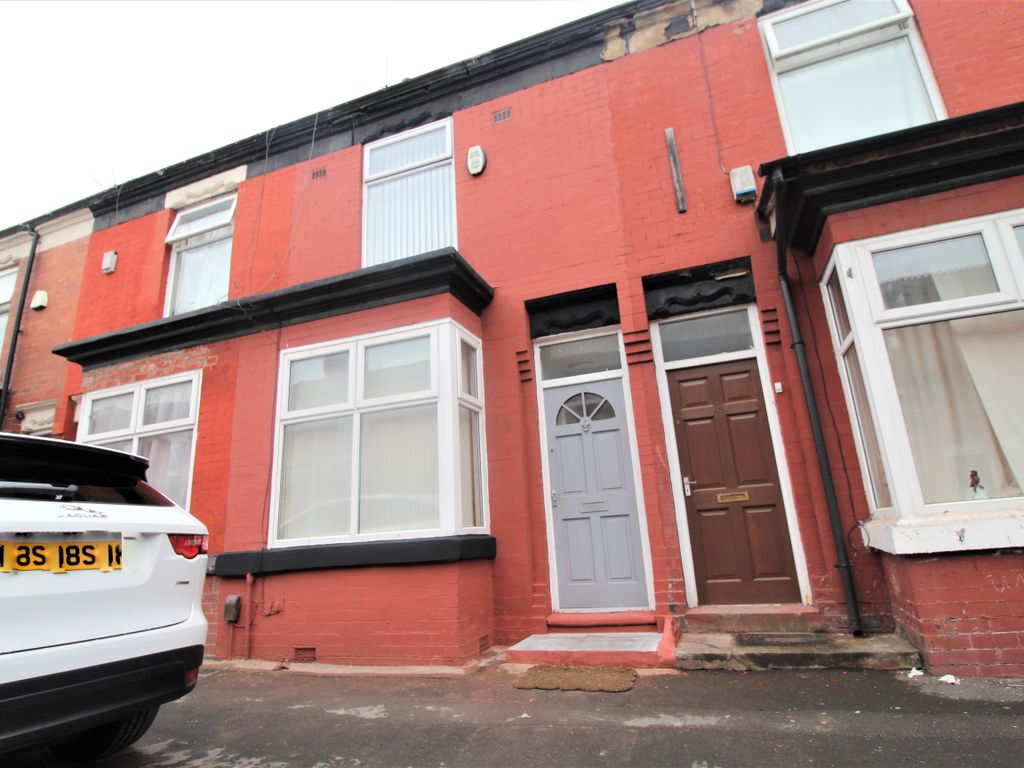 2 bed terraced house to rent in Parkfield Avenue, Rusholme, Manchester