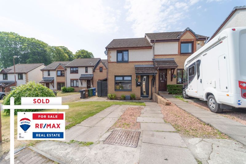 2 bed semidetached house for sale in Meadowbank Road, Kirknewton EH27