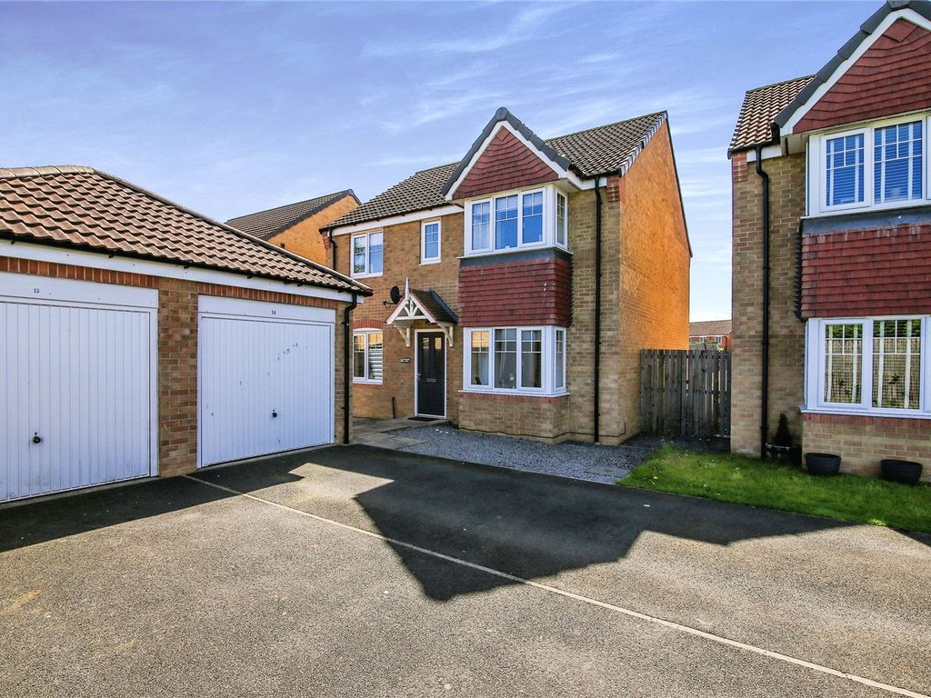 4 bed detached house for sale in Powburn Place, Ashington