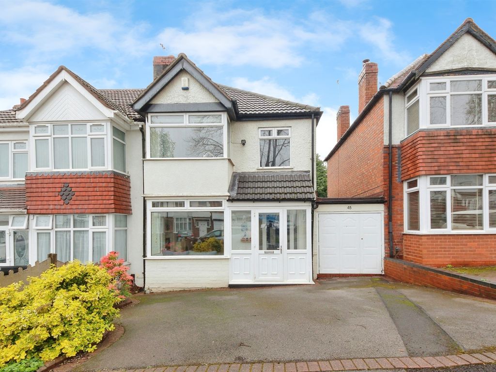 3 bed semidetached house for sale in Burnaston Road, Hall Green