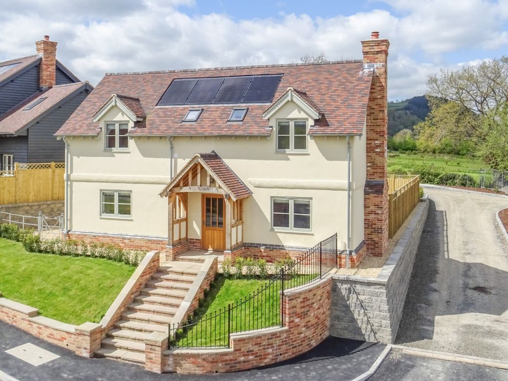 New home, 4 bed detached house for sale in Ludlow Road, Wigmore