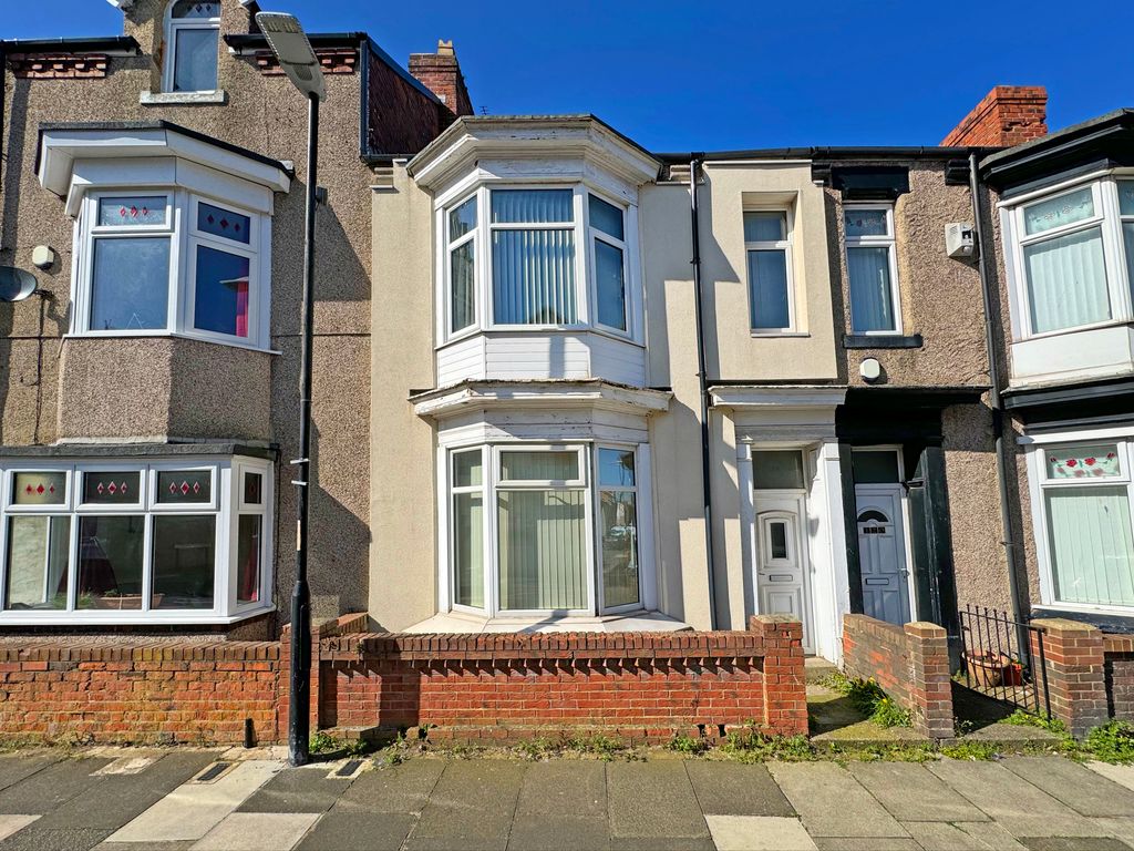 3 bed terraced house for sale in Cornwall Street, Hartlepool, County