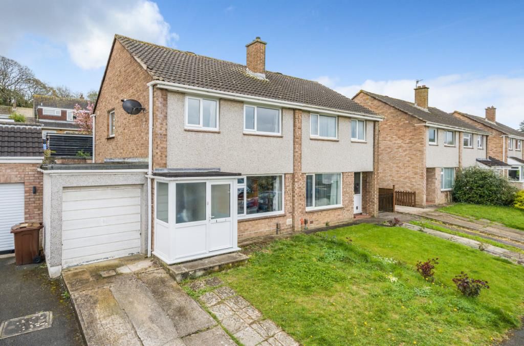 3 bed semidetached house for sale in Andurn Close, Plymouth, Devon PL9